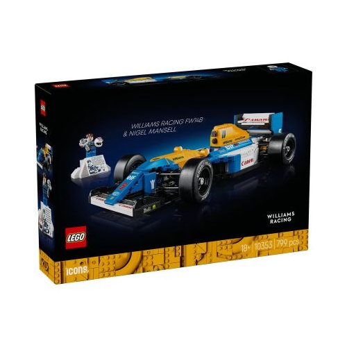 LEGO Icons Creator Expert. Williams Racing FW14B si Nigel Mansell 10353 799 piese