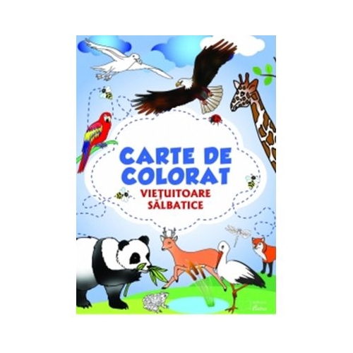 Carte de colora. Vietuitoare salbatice