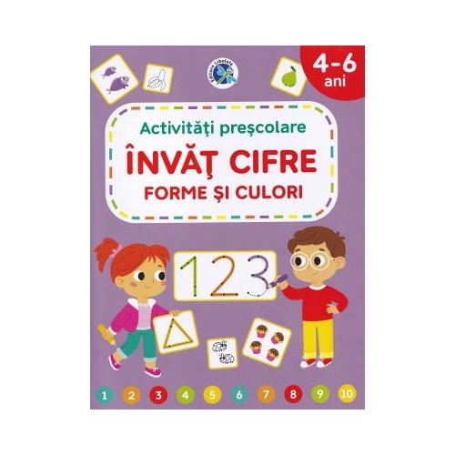 Invat cifre forme si culori - Luminita Albu