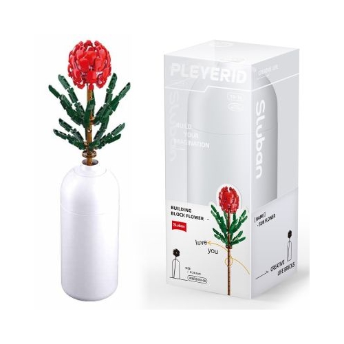 Set de Constructie Flowers Tibouchina Urvilleana 251 piese Sluban