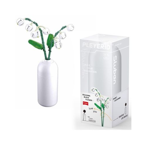 Set de Constructie Flowers Lacramioara 253 piese Sluban