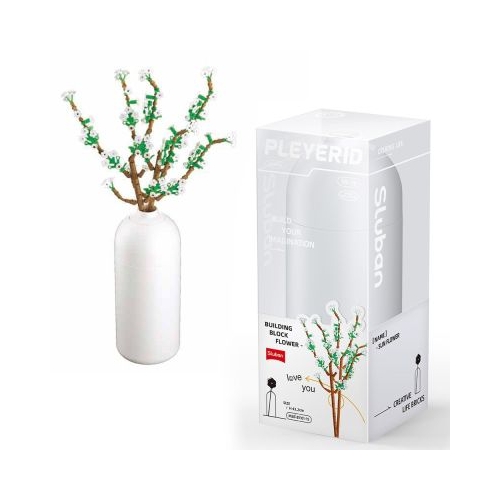 Set de Constructie Flowers Fontanesia 269 piese Sluban