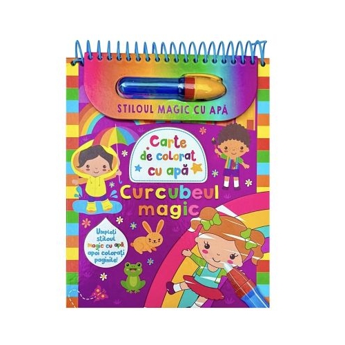 Curcubeul magic. Stiloul magic cu apa