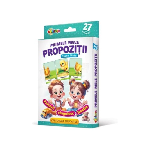 27 de cartonase educative. Primele mele propozitii