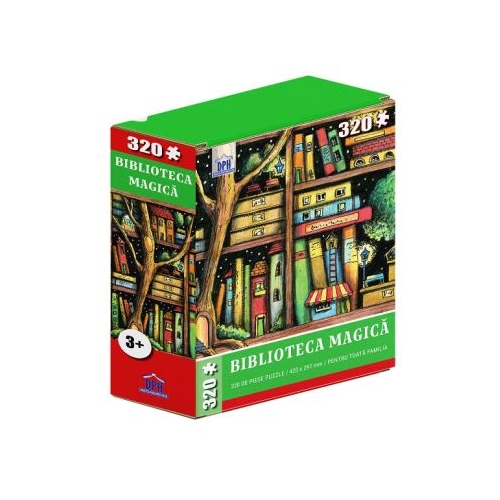 Biblioteca magica. Puzzle 320 piese
