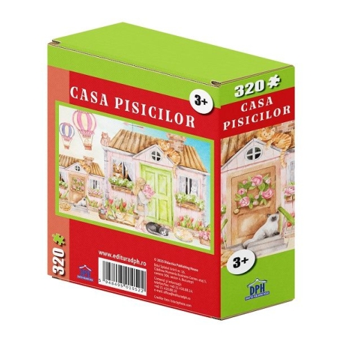 Casa pisicilor. Puzzle 320 piese