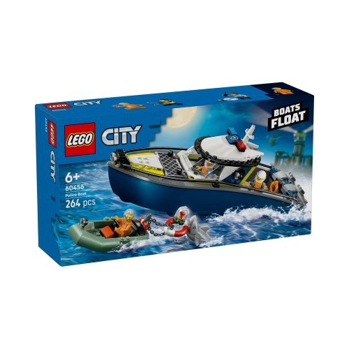 LEGO City. Urmarire cu barca de politie 60456 264 piese