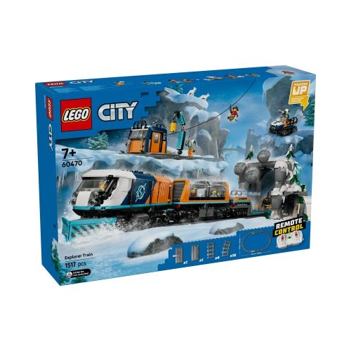 LEGO City. Trenul expres al exploratorilor spre Polul Arctic 60470 1517 piese