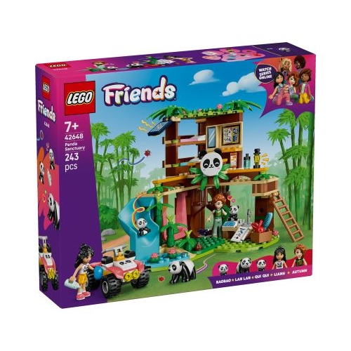 LEGO Friends. ngrijirea animalelor de la refugiul pentru panda 42648 243 piese