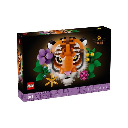 LEGO Art. Colectia de fauna. Tigru 31217 744 piese