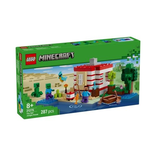 LEGO Minecraft. Casa TNT din jungla 21275 287 piese