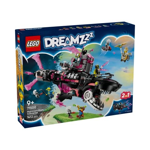 LEGO DREAMZzz. Submarin-rechin de cosmar 71500 1413 piese