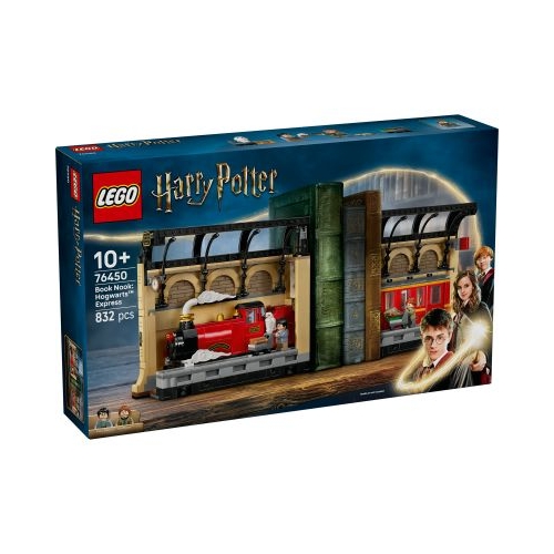 LEGO Harry Potter. Coltul cu carti Expresul Hogwarts 76450 832 piese
