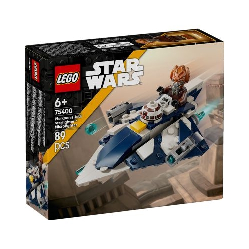 LEGO Star Wars. Micronava de lupta Jedi Starfighter a lui Plo Koon 75400 89 piese