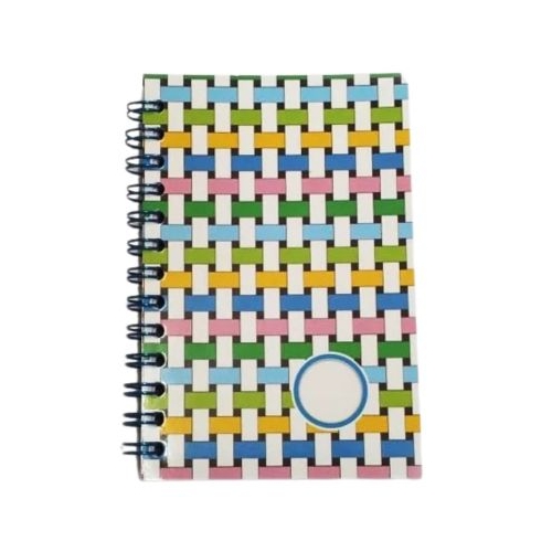 Caiet cu spira hartie velin 8x12 cm Casa Tipografica