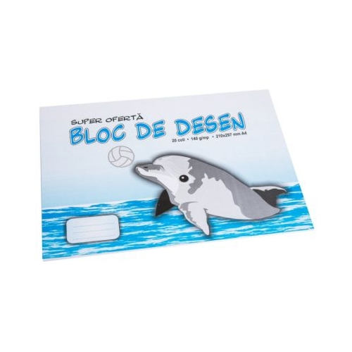 Bloc de desen A4 Delfin Casa Tipografica