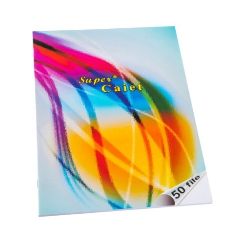 Super caiet foaie velina A4 50 file Casa Tipografica
