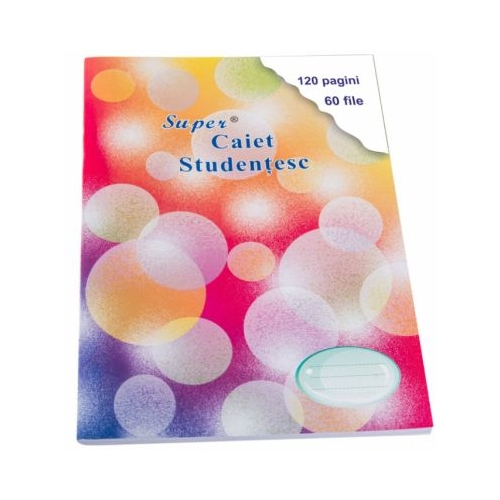 Super caiet foaie velina A4 60 file Casa Tipografica