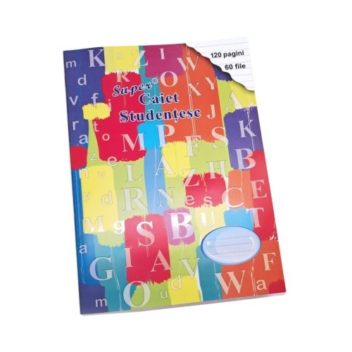 Super Caiet dictando A4 60 file Casa Tipografica