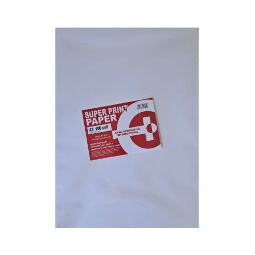 Hartie pentru scris si copiator Super Print A3 100 coli Casa Tipografica