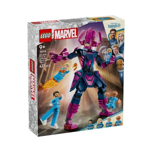 LEGO Marvel Super Heroes. Figurina de constructie. Cei patru fantastici vs. Galactus 76316 427 piese