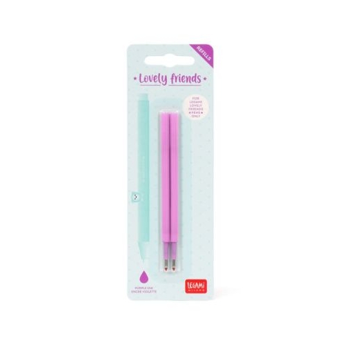 Set 2 rezerve pix Purple Lovely Friends Legami