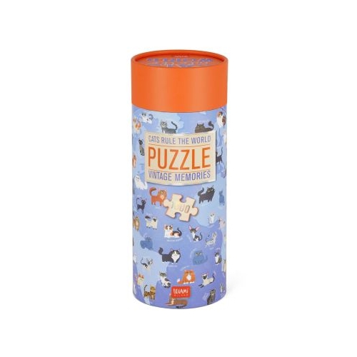 Puzzle 1000 piese Vintage Memories Kitty Legami