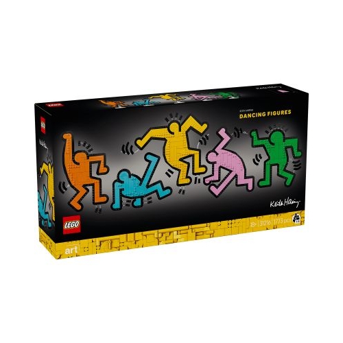 LEGO Art. Keith Haring Figurine care danseaza 31216 1773 piese