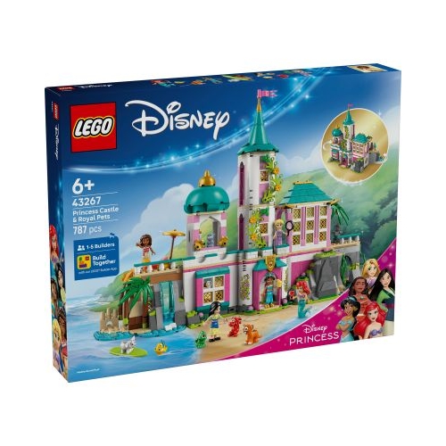 LEGO Disney. Castel de printesa si animalute regale 43267 787 piese