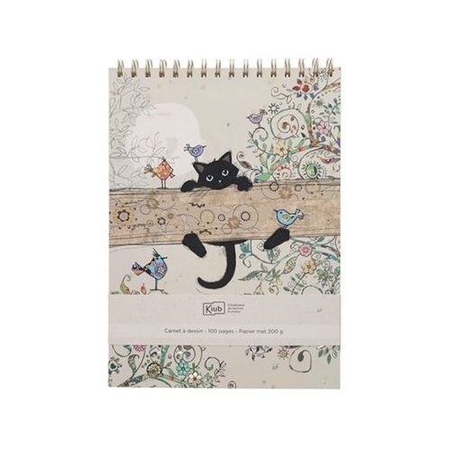 Carnet de schite Bug Art Chaton branche Kiub