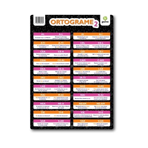 Plansa Ortograme 2 A4
