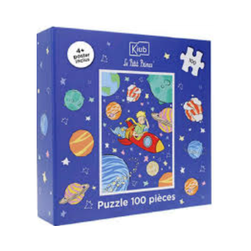 Puzzle 100 piese Le Petit Prince Enfants  4 postere Kiub