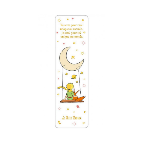 Semn de carte The Little Prince and the Fox on a Swing Kiub