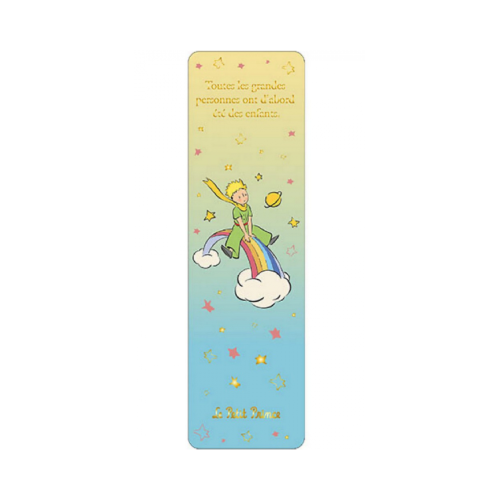 Semn de carte Le Petit Prince on the Rainbow Kiub
