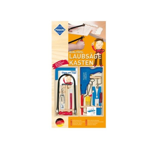 Set traforaj in cutie de lemn  masina de gaurit  unelte Pebaro 455