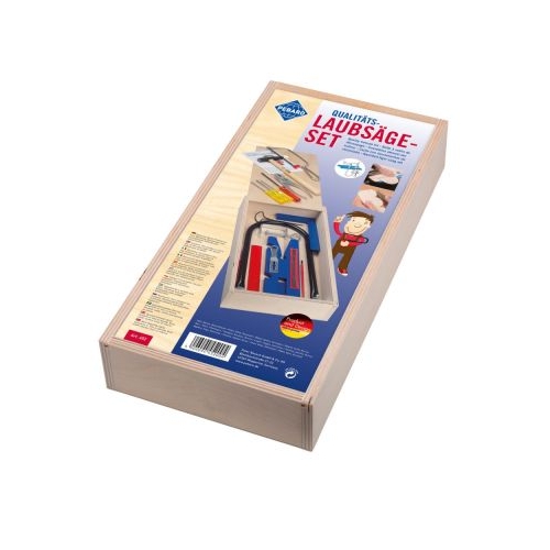 Set traforaj ambalat in cutie de lemn 23 piese Pebaro 452