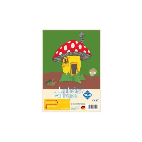 Set traforaj masa de taiat cu locas de fixare  sablon din lemn Pebaro 915