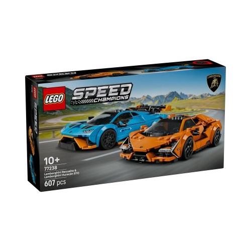 LEGO Speed Champions. Lamborghini Revuelto si Huracn STO 77238 607 piese