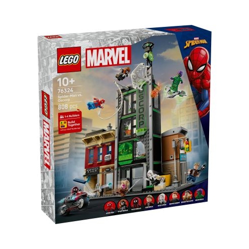 LEGO Marvel Super Heroes. Omul-Paianjen vs Oscorp 76324 808 piese