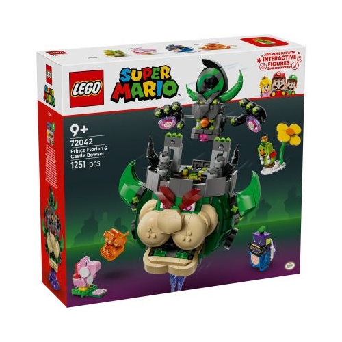 LEGO Super Mario. Prince Florian si Castle Bowser 72042 1251 piese