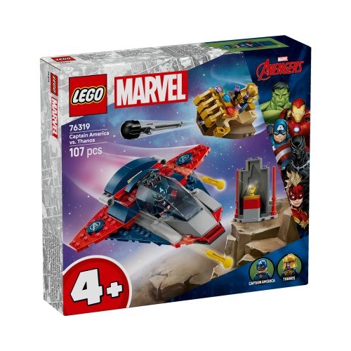 LEGO Marvel Super Heroes. Capitanul America vs Thanos 76319 107 piese