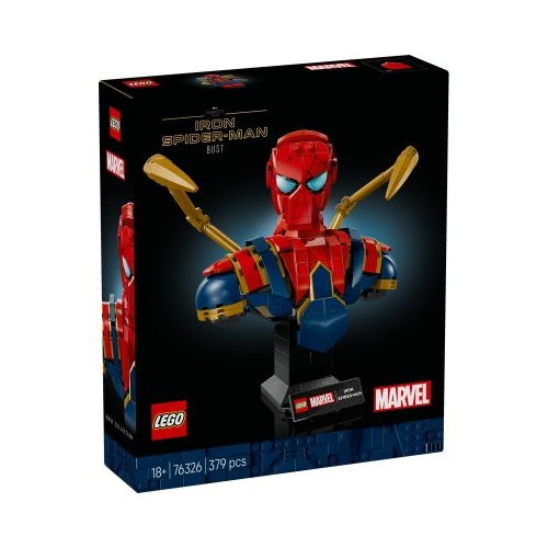 LEGO Marvel Super Heroes. Bustul lui Iron Spider-Man 76326 379 piese