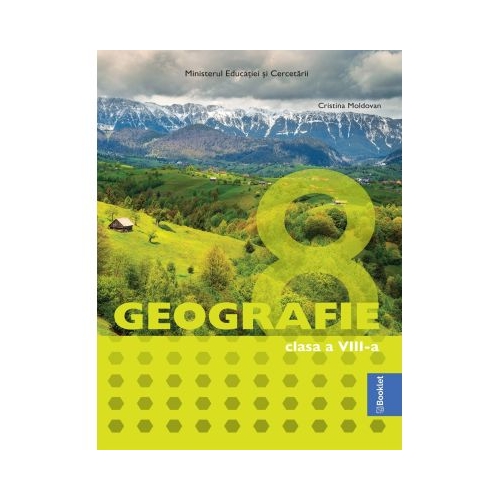 Manual Geografie. Clasa a 8-a - Cristina Moldovan