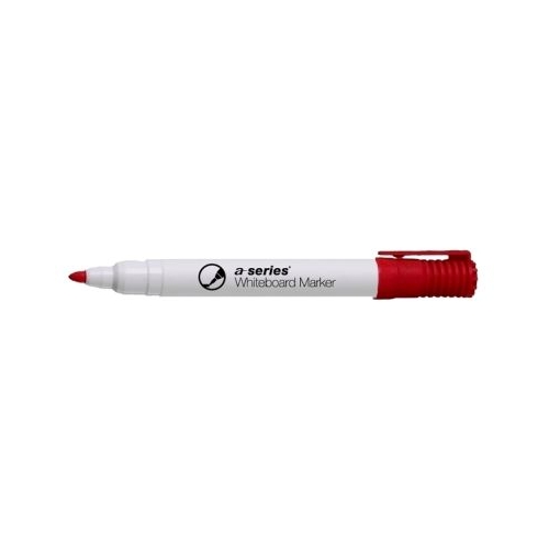 Marker pentru tabla A-series varf rotund 2 mm rosu