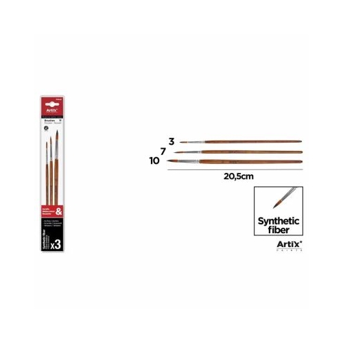 Set 3 pensule Main Paper numarul 3 7 10