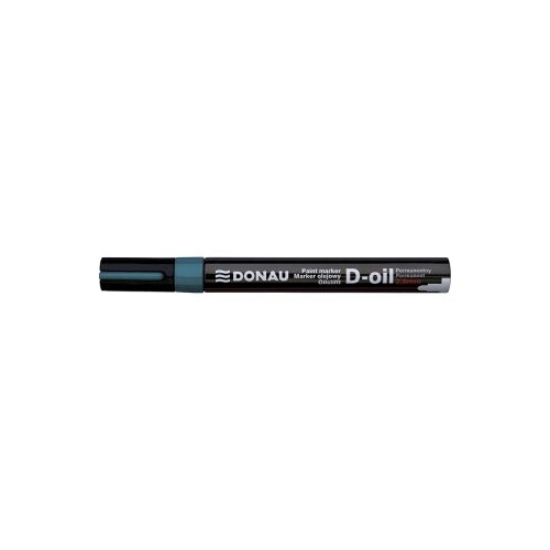 Marker permanent cu vopsea Donau varf rotund 2. 8 mm verde