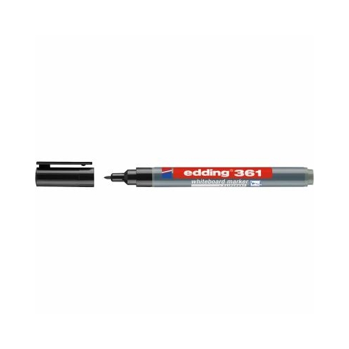 Marker Edding 361 pentru tabla corp plastic varf 1mm negru