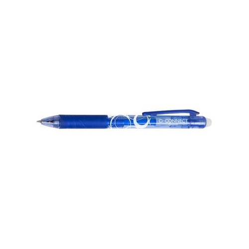 Roller cu rescriere Q-Connect Erasable 0. 7 mm albastru