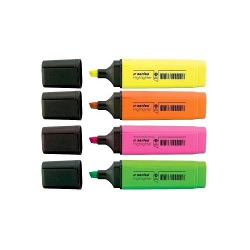 Textmarker A-series varf 1-5 mm 4 culoriset