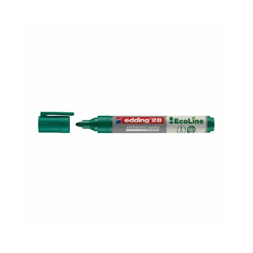 Marker pentru tabla Edding 28 ecologic varf rotund 1. 5-3 mm verde